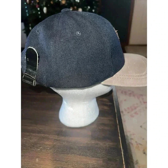 Colorado Rockies Baseball Hat-Leather Bill-American Needle-Black-Strap Back - Picture 4 of 7